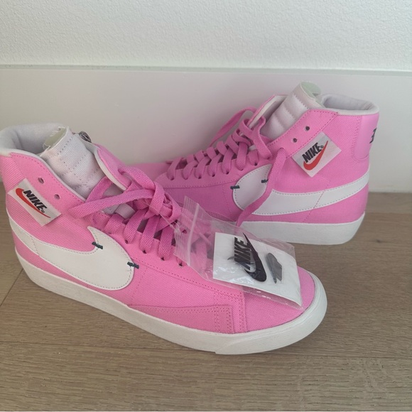 NWT RARE Nike Blazer Mid Rebel in Psychic Pink / Size - Picture 7 of 8